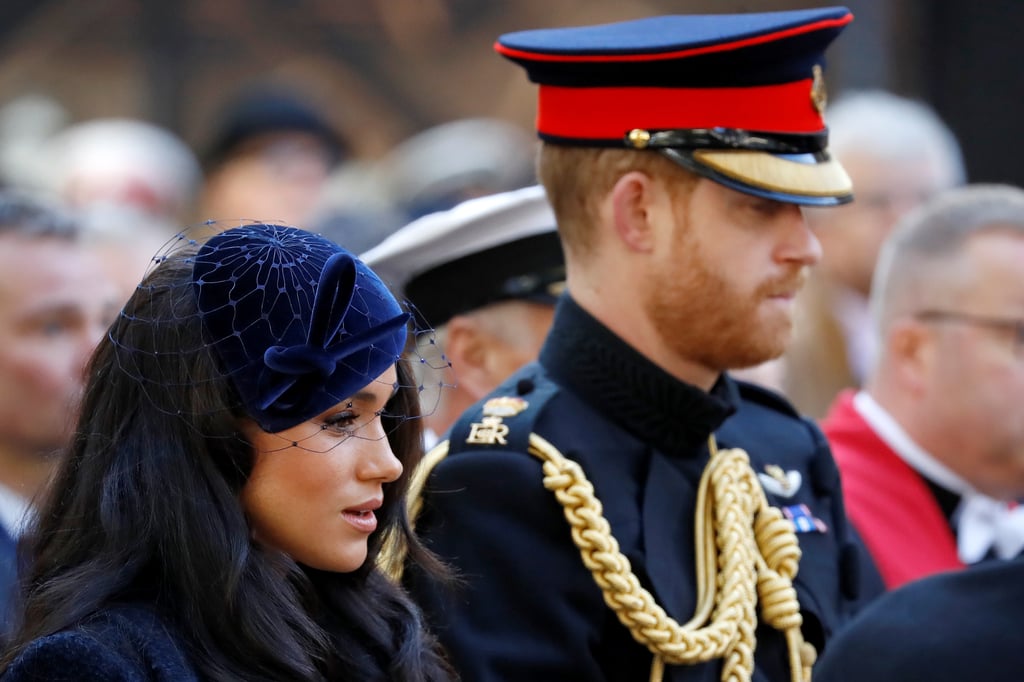 Prince Harry and Meghan Markle Field of Remembrance 2019