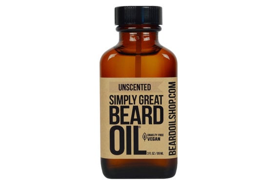 unscented beard oil