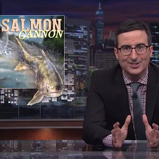 John Oliver's Salmon Cannon | Video