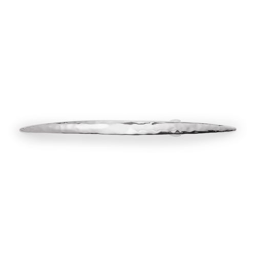 Hammered Crescent Barrette