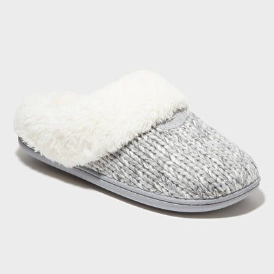 Dluxe by Dearfoams Carol Scuff Slide Slipper