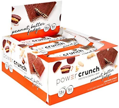 Power Crunch Protein Energy Bar: Peanut Butter Fudge 12-Count