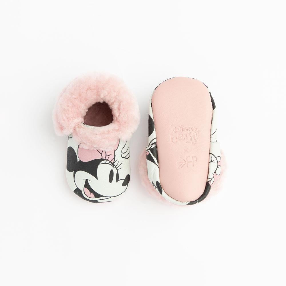 Minnie Mouse Shearling Moccs