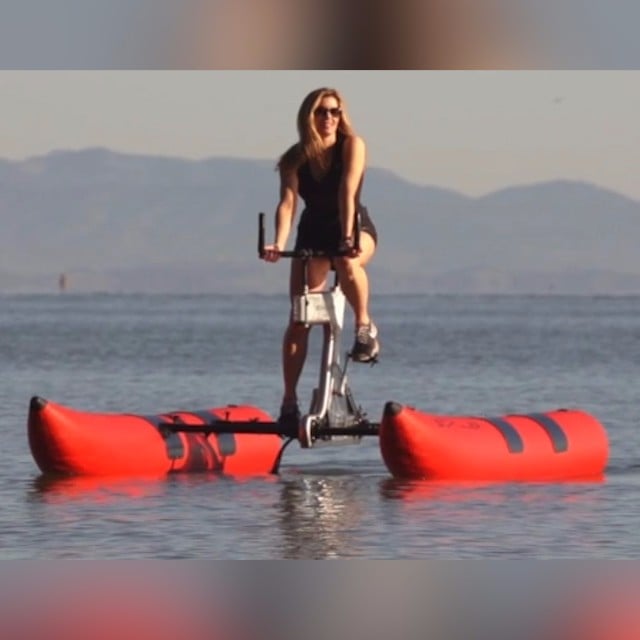 bike on the water