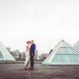This Garden Wedding Ceremony Was Held in a Butterfly-Themed Glass Pyramid