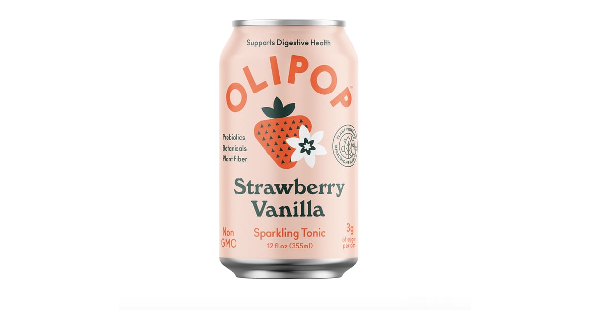 Strawberry Vanilla | OLIPOP Soda Review | POPSUGAR Fitness Photo 4