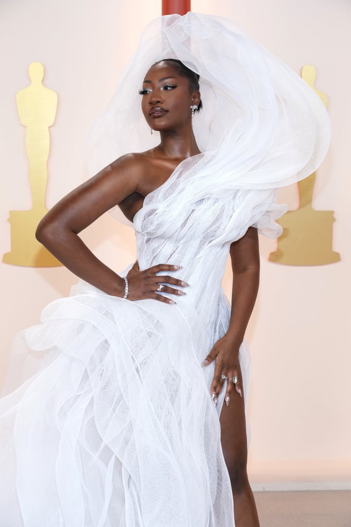 Tems's Lever Couture Dress at 2023 Oscars