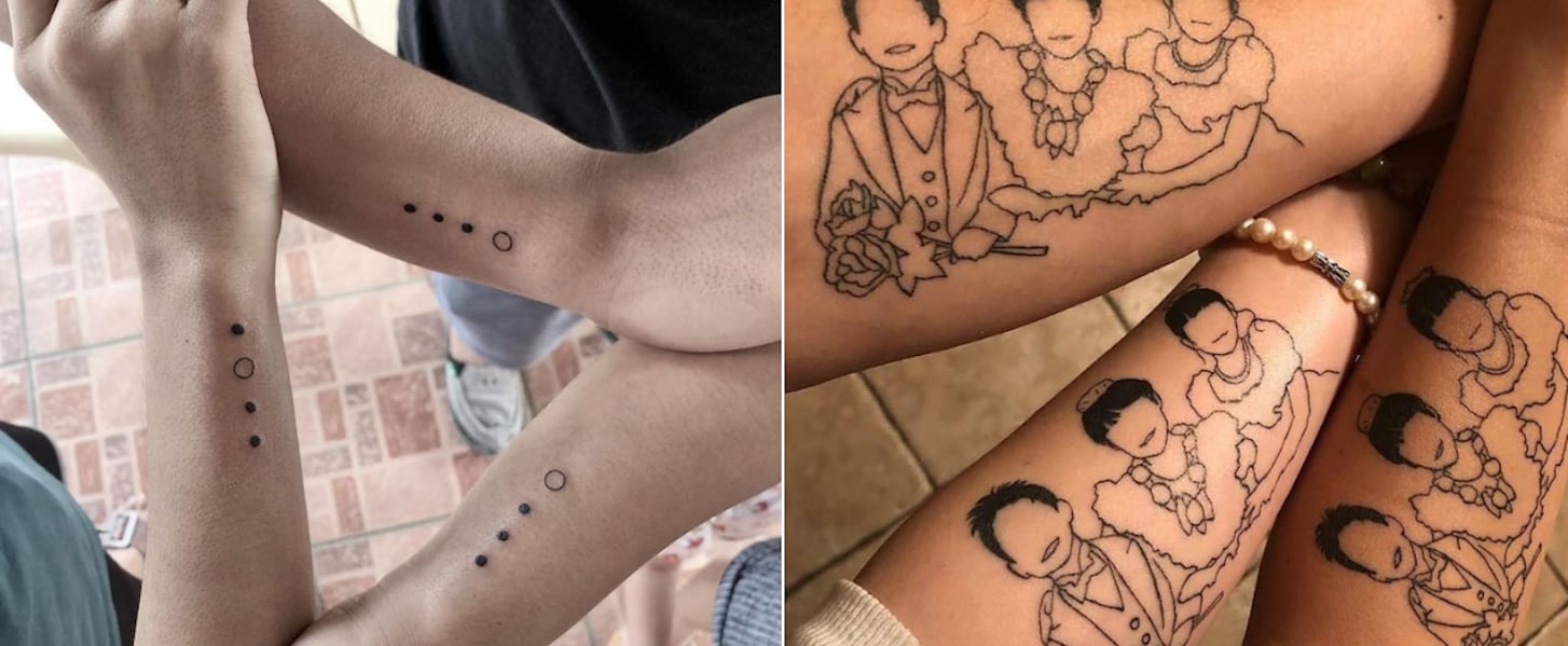 Matching Tattoo Ideas For Your Besties and Siblings  Tikli