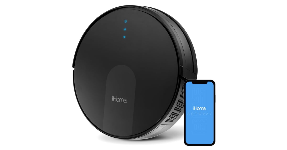 iHome AutoVac Eclipse G 2in1 Robot Vacuum and Mop With Homemap