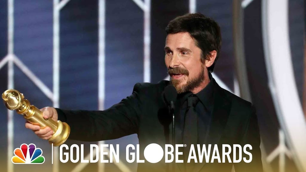 Christian Bale's Golden Globes Acceptance Speech