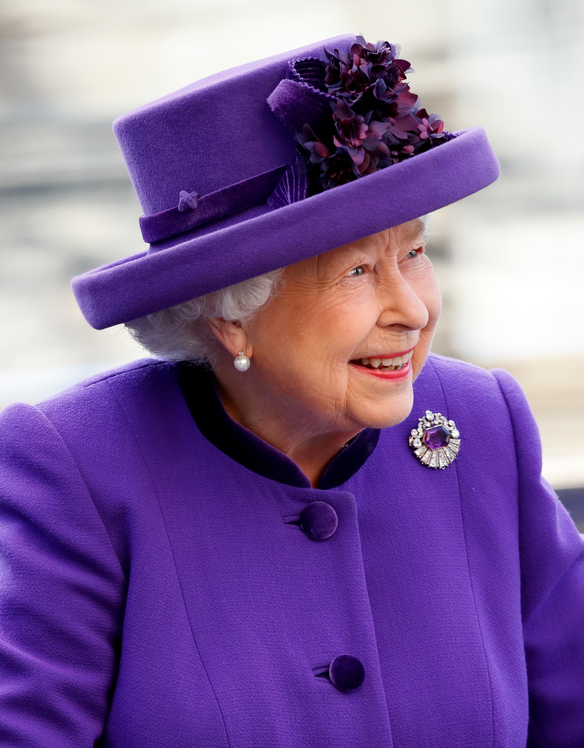 LONDON, UNITED KINGDOM - MARCH 11: (EMBARGOED FOR PUBLICATION IN UK NEWSPAPERS UNTIL 24 HOURS AFTER CREATE DATE AND TIME) Queen Elizabeth II attends the 2019 Commonwealth Day service at Westminster Abbey on March 11, 2019 in London, England. (Photo by Max Mumby/Indigo/Getty Images)