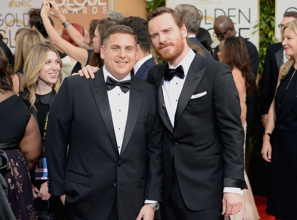 Michael Fassbender at the Golden Globe Awards 2014