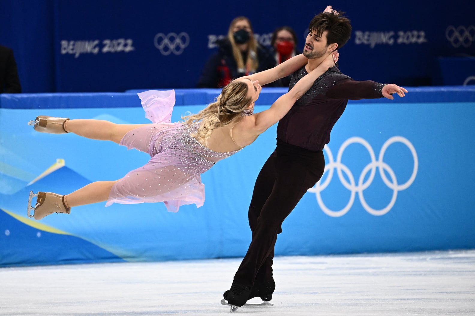 Madison Hubbell, Zach Donohue Win Olympic Ice Dance Bronze PS Fitness(02)