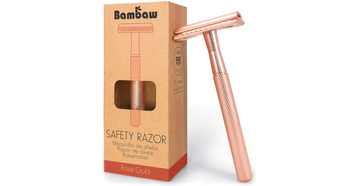 Rose Gold Safety Razor Best Sustainable Beauty Products on Amazon