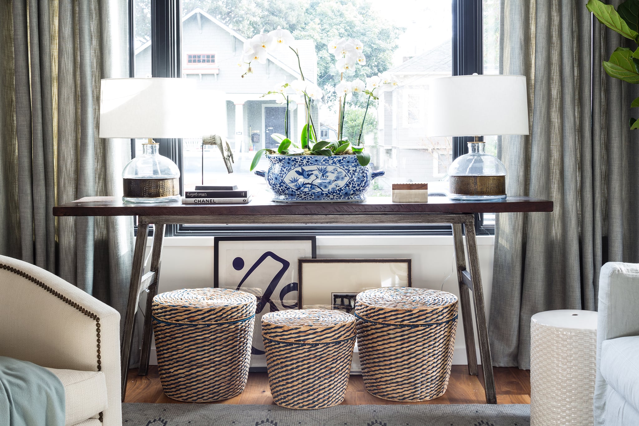 The Princess Would Enjoy The Blue Hues Of This Modern Day Living