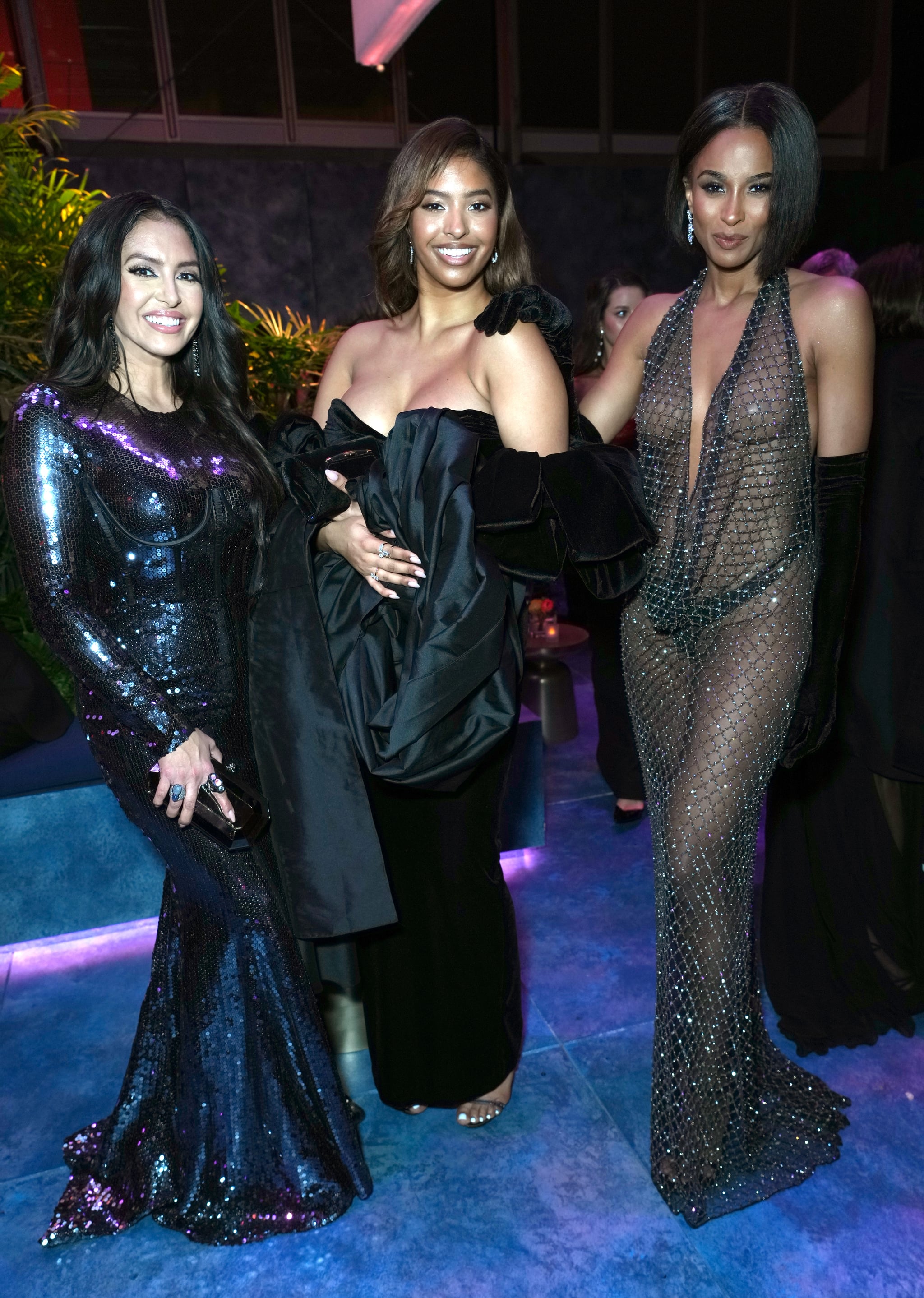 Vanessa Bryant at the 2023 Vanity Fair Oscars Party, See Every Outfit  Change and Breathtaking Arrival at the Vanity Fair Oscars Party