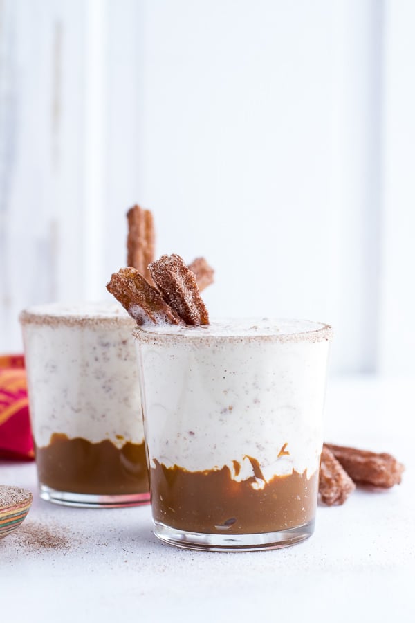 Churro Milkshakes