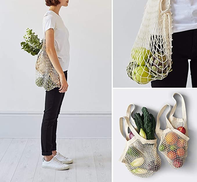 Reusable Mesh Grocery Bags