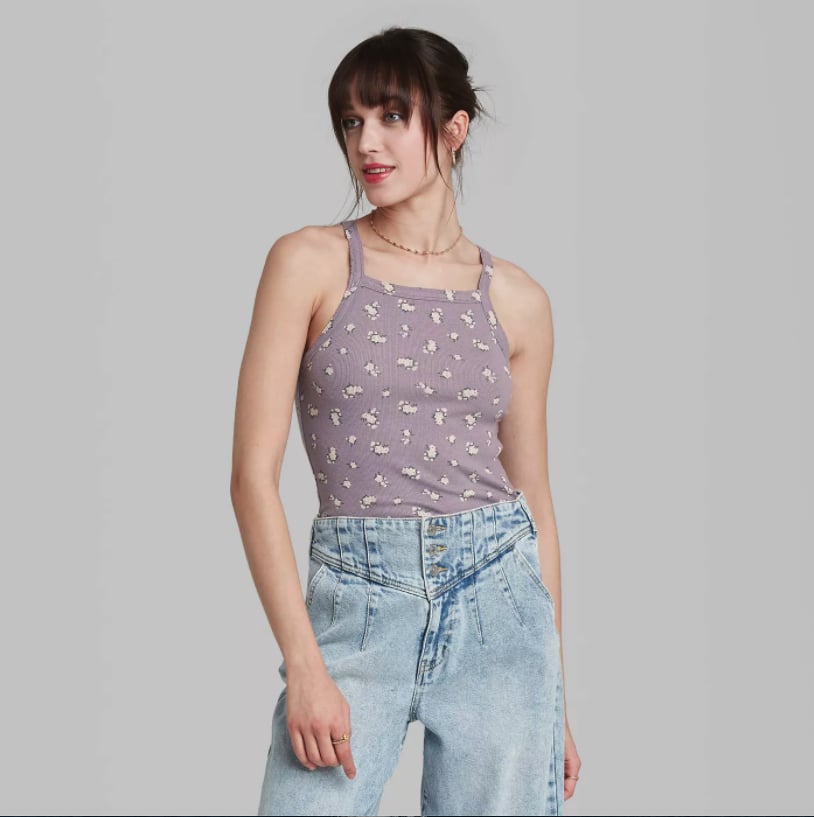 '90s Revival: Wild Fable Square Neck Tank Top
