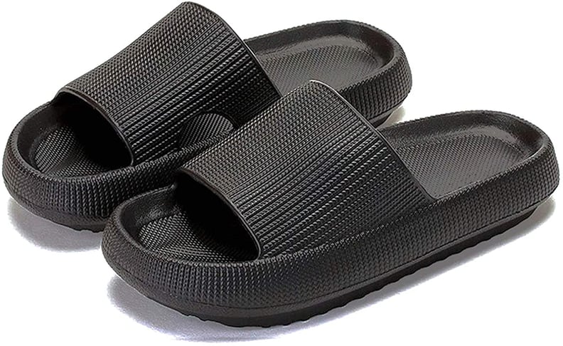 Pillow Slides Slippers in Black