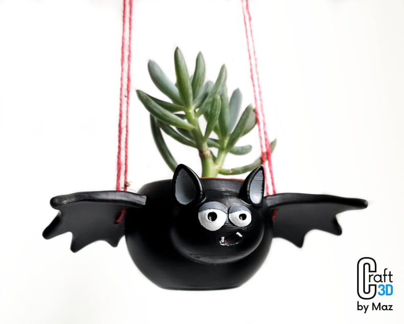 Bat Hanging Planter