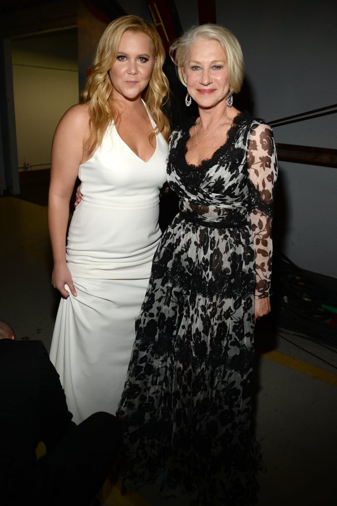 Pictured: Helen Mirren and Amy Schumer