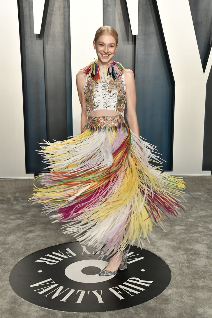 Hunter Schafer At The Vanity Fair Oscars Afterparty 2020 Best Oscars Afterparty Dresses 2020 5527