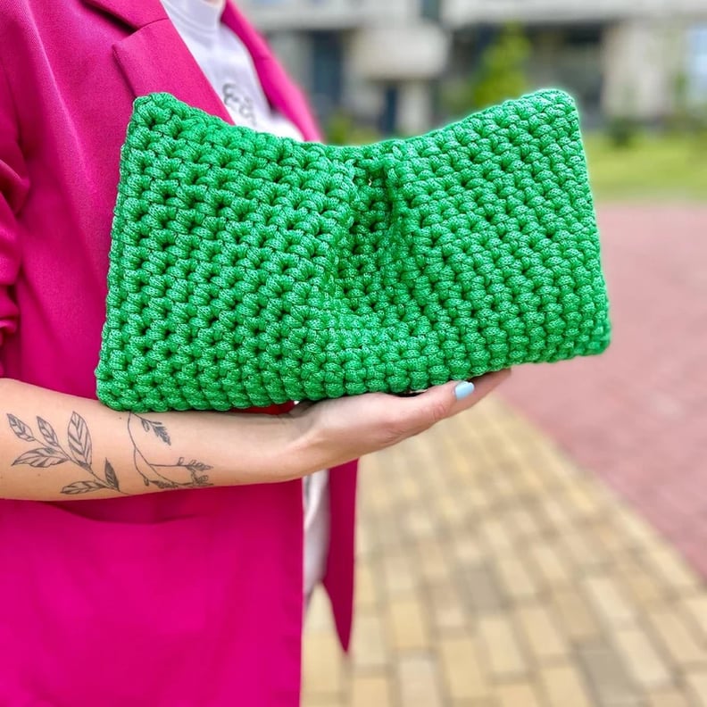 Modern Clutch Crochet Bag