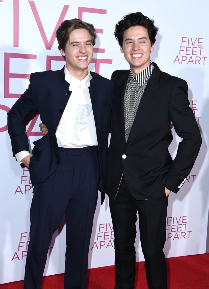 Cole and Dylan Sprouse at Five Feet Apart Premiere ...