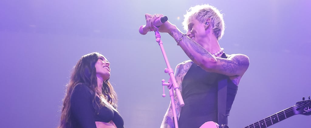 Megan Fox's Crop-Top Outfit on Stage With Machine Gun Kelly