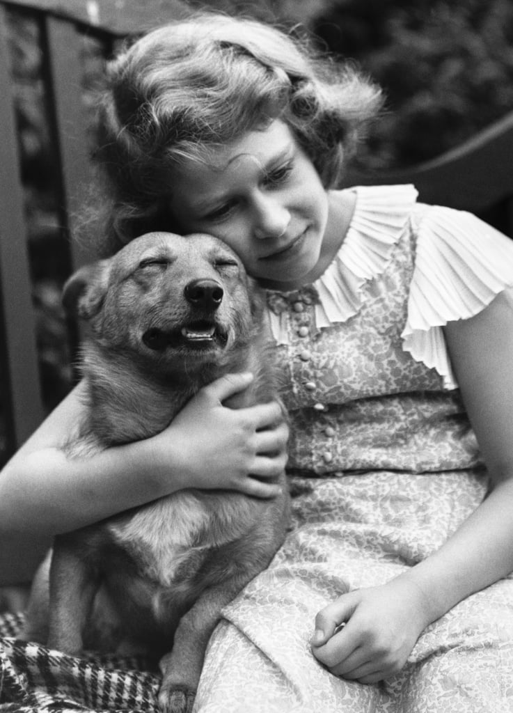 Devoted to Her Dogs Pictures Of a Young Queen Elizabeth II POPSUGAR