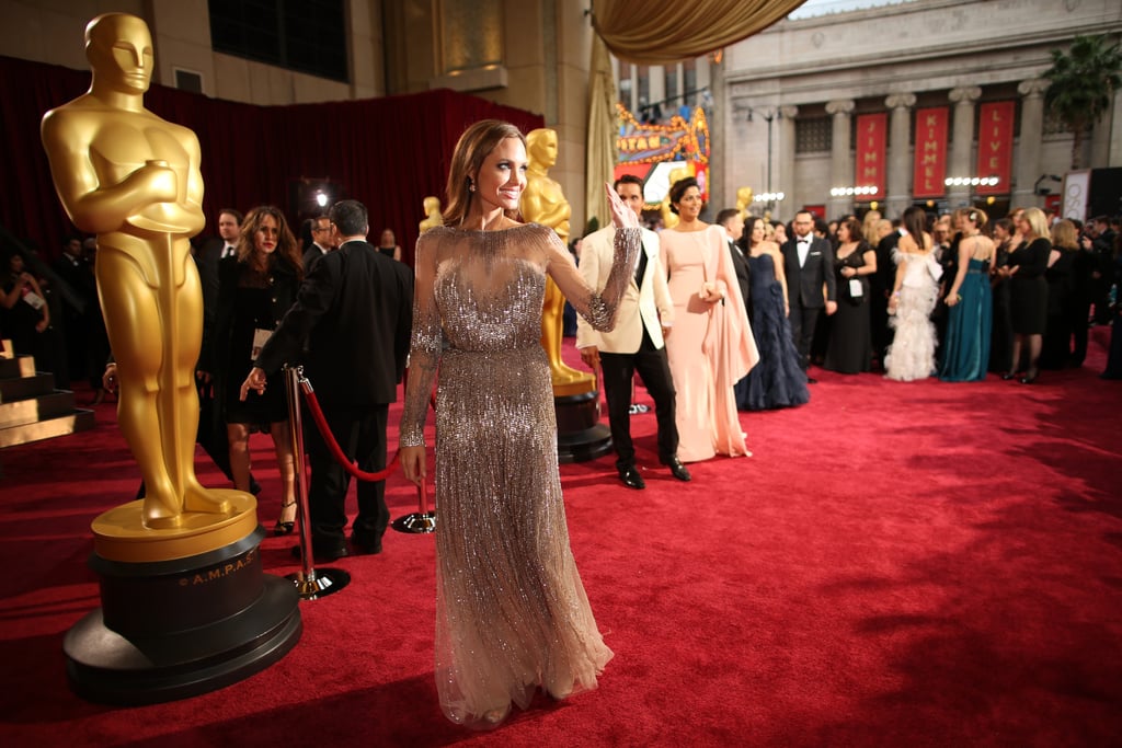 Angelina Jolie at the 2014 Oscars.