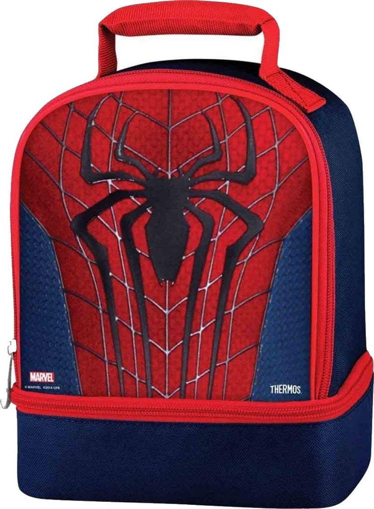 superhero backpack and lunchbox