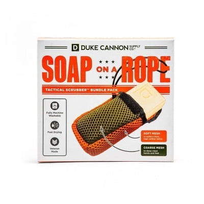 Duke Cannon Supply Co. Tactical Soap on a Rope + Bourbon Bar Soap