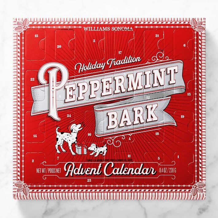 For Serious Peppermint-Lovers: Williams Sonoma Peppermint Bark Advent Calendar