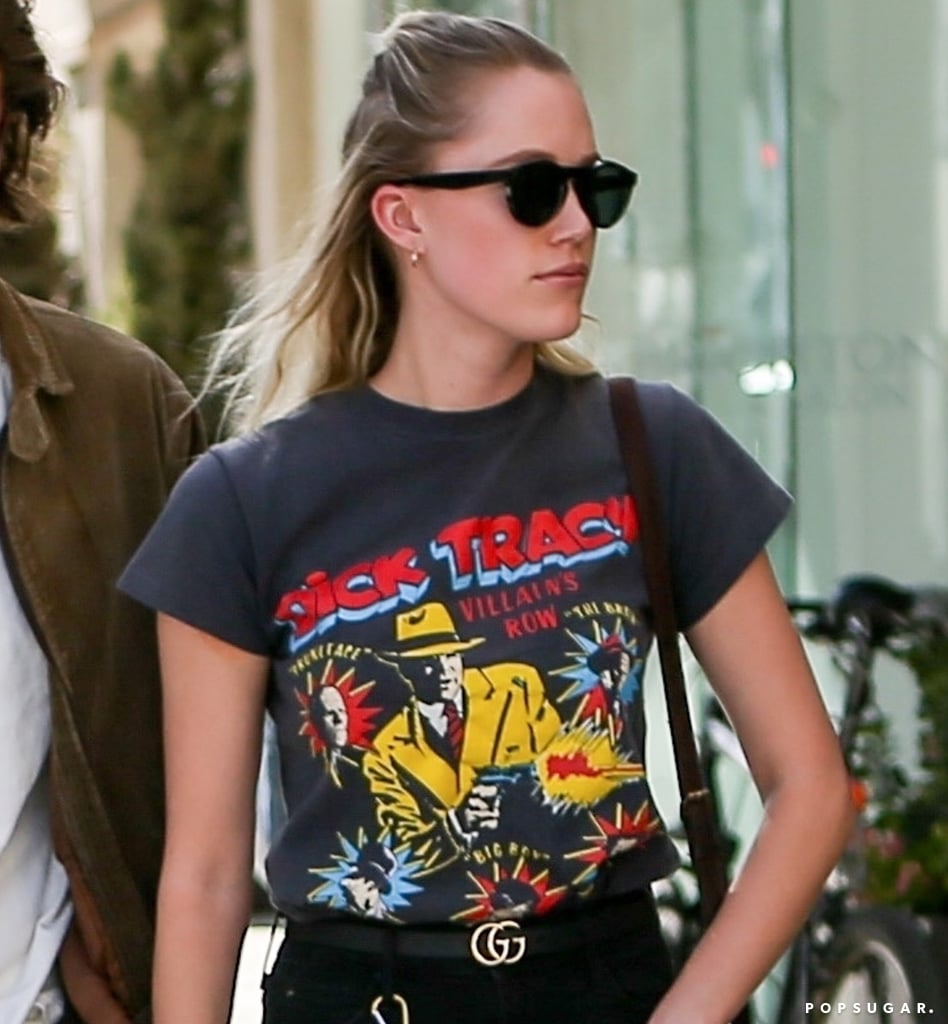 Maika Monroe's Dick Tracy T-Shirt