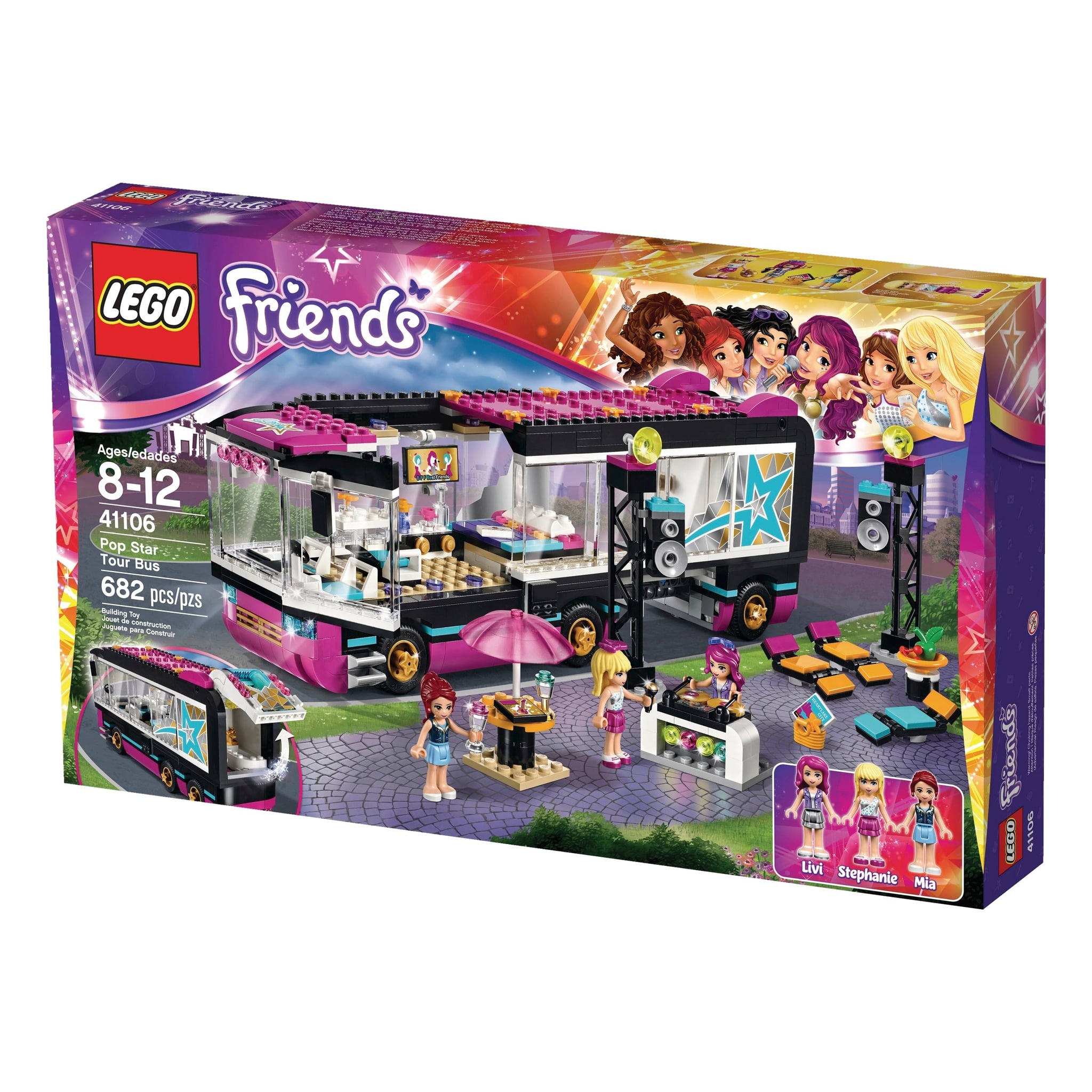 Lego Friends Pop Star Bus | 71 Holiday Gifts the Lego-Crazy Kid in Your Life | POPSUGAR Family Photo