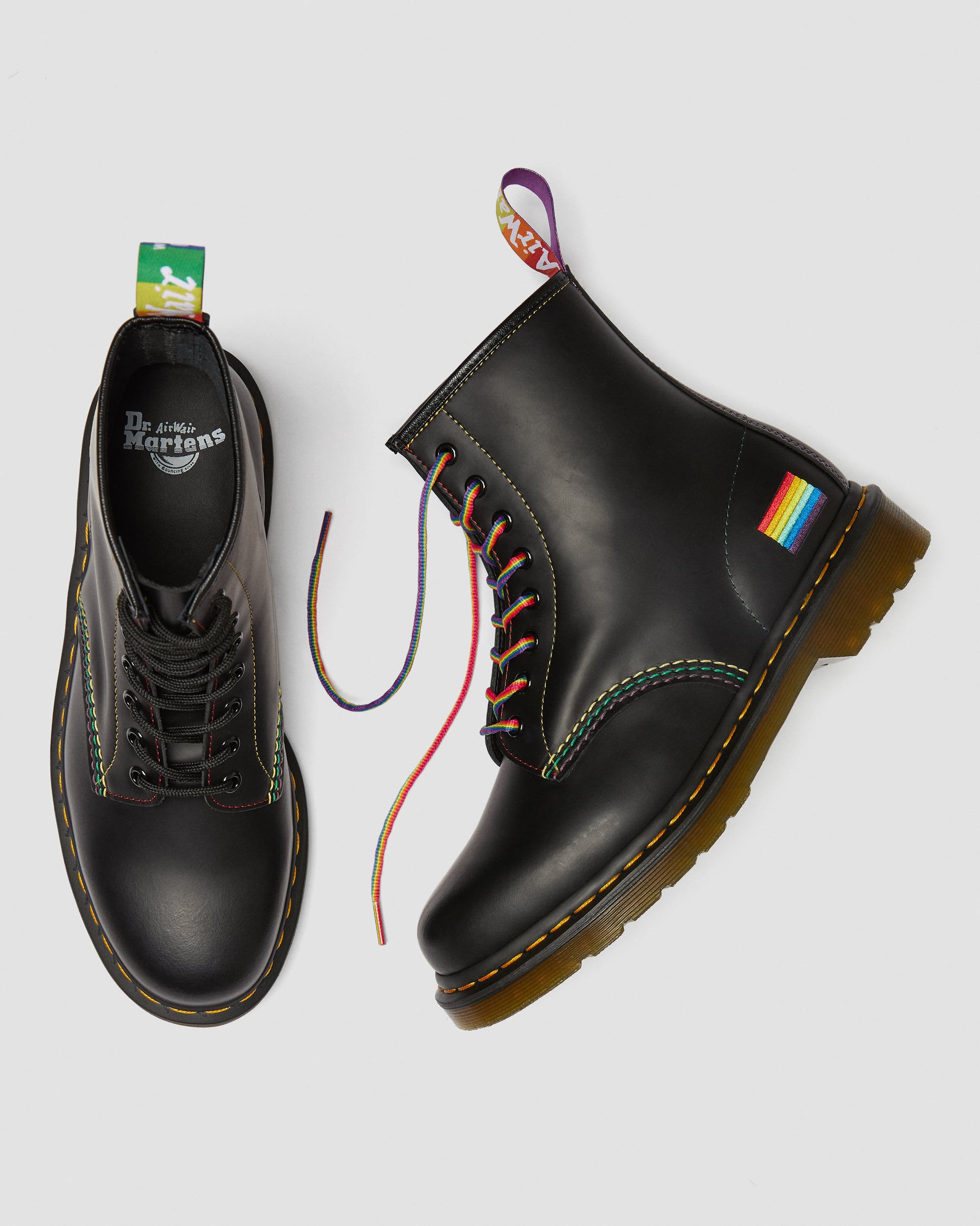 Dr. Martens Rainbow Combat Boots For Pride Month | PS Fashion