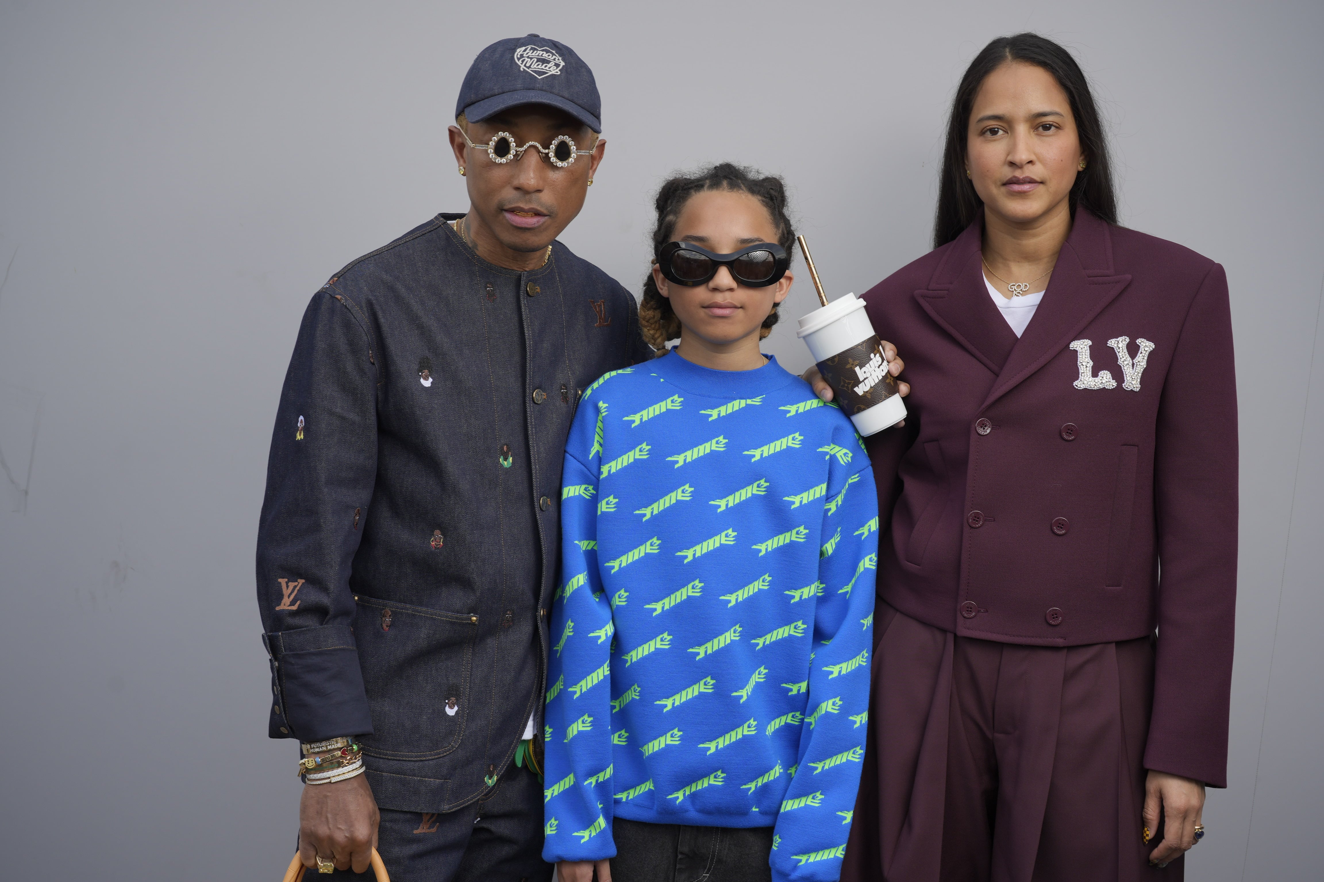 Pharrell Williams announces arrival of triplets