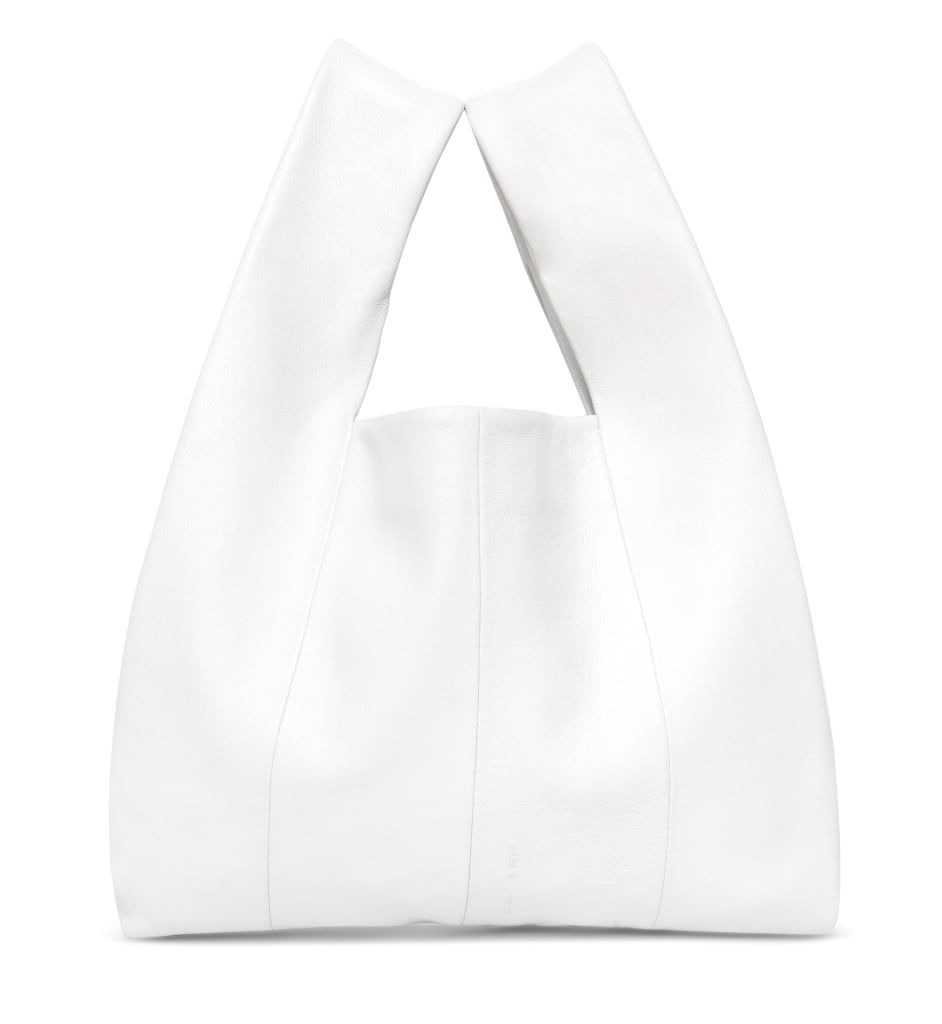 This Kara White Mini Shopper ($350) will become your go-to piece.