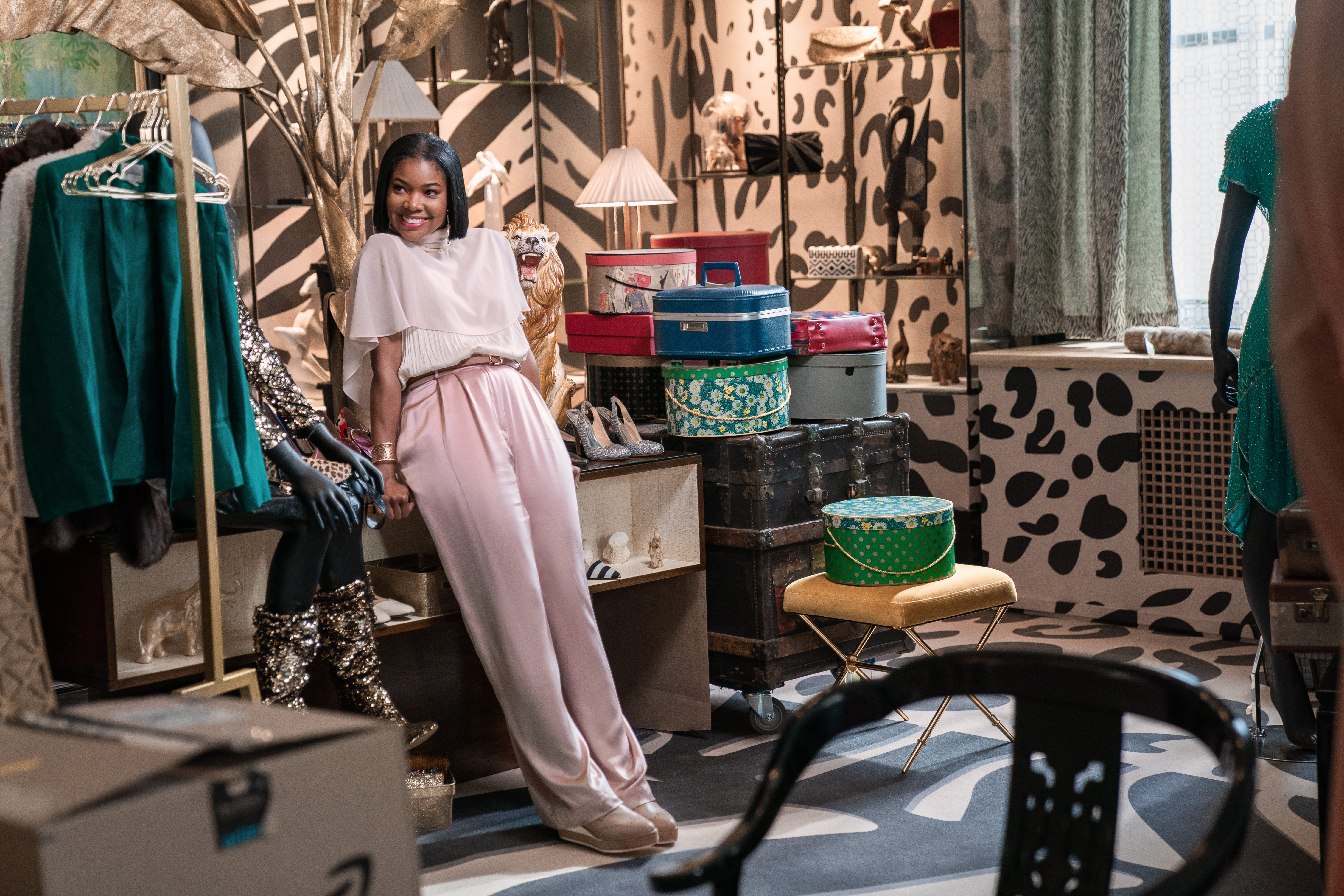 Gabrielle Union's 'The Perfect Find' Press Tour Outfits Showcase Her  Playful Side