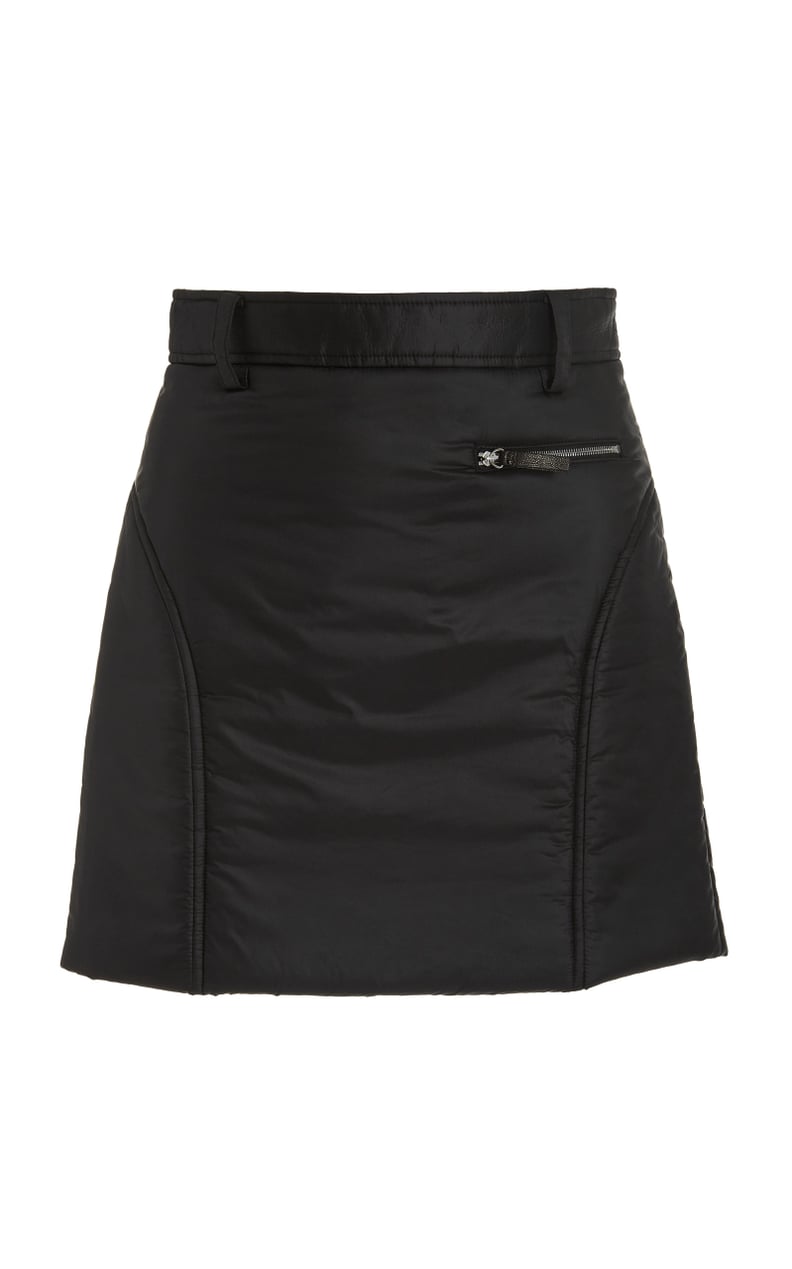 A Black Skirt: Khaite Mitsi Mini Skirt