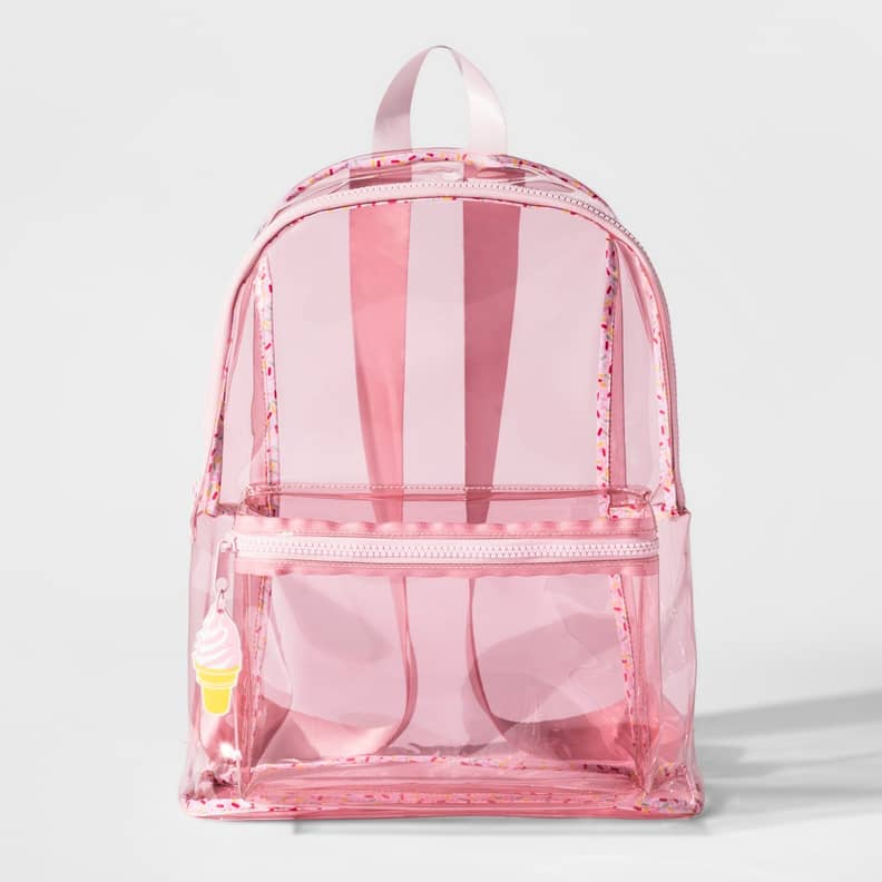 Clear plastic backpack target new arrivals