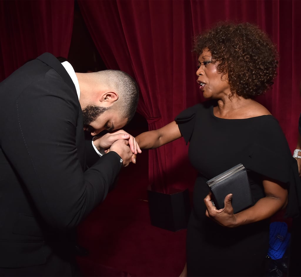 Pictured: Drake and Alfre Woodard
