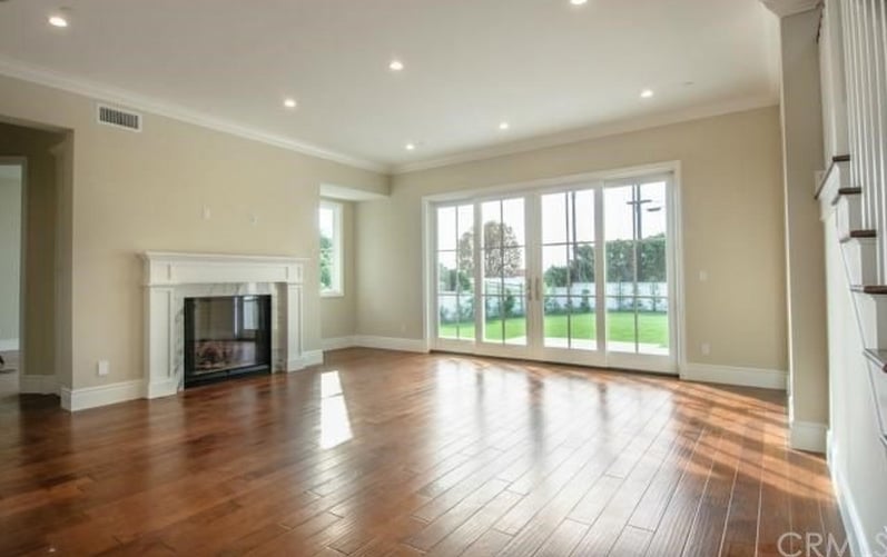 Hardwood floors and natural light give the entire home a delightfully airy feeling.