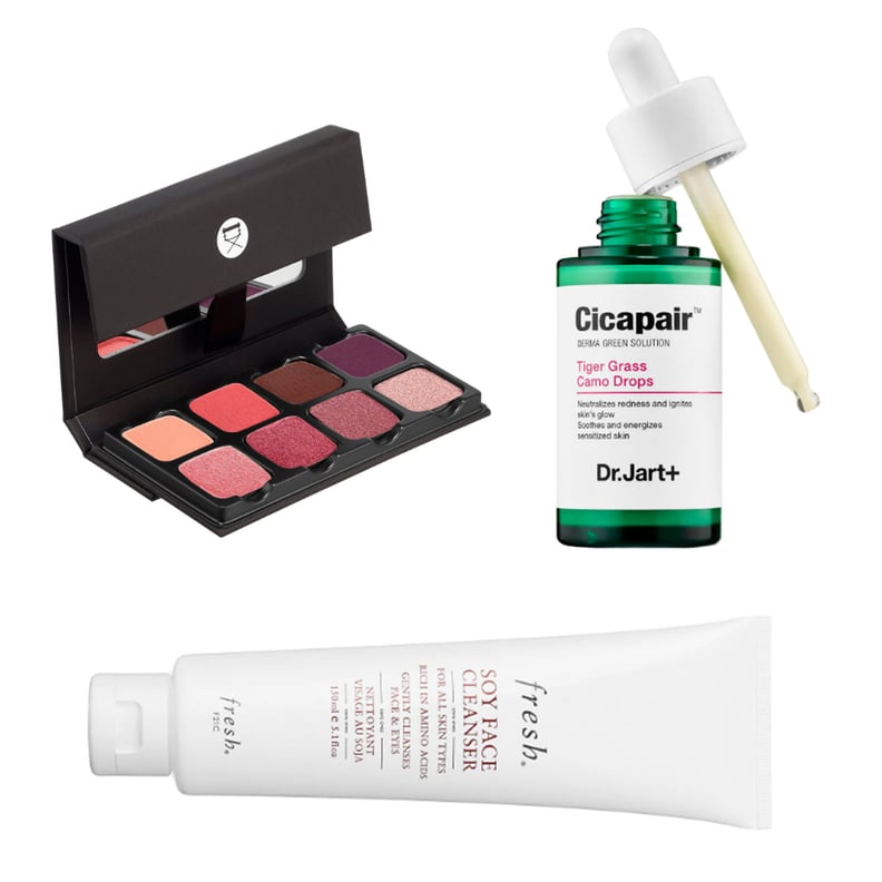 $30-$50 Range: Viseart Petit 2 Pro Palette, Dr. Jart Cicapair Tiger Grass Camo Drops, or Fresh Soy Face Cleanser