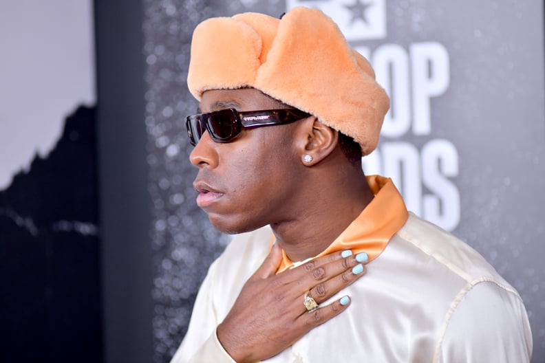Tyler, the Creator's Blue Nails