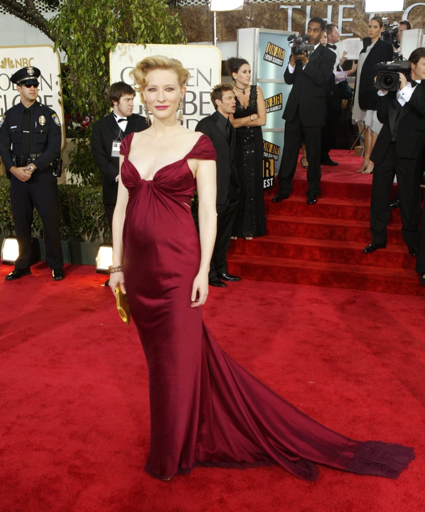 Cate Blanchett at the Golden Globes, 2004