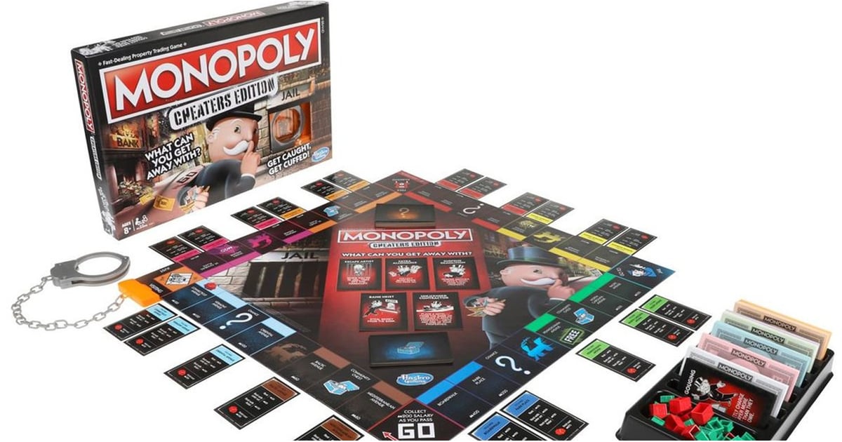 Monopoly Édition tricheur Entertainment Spellen & puzzels Bordspellen Monopoly Bordspellen 
