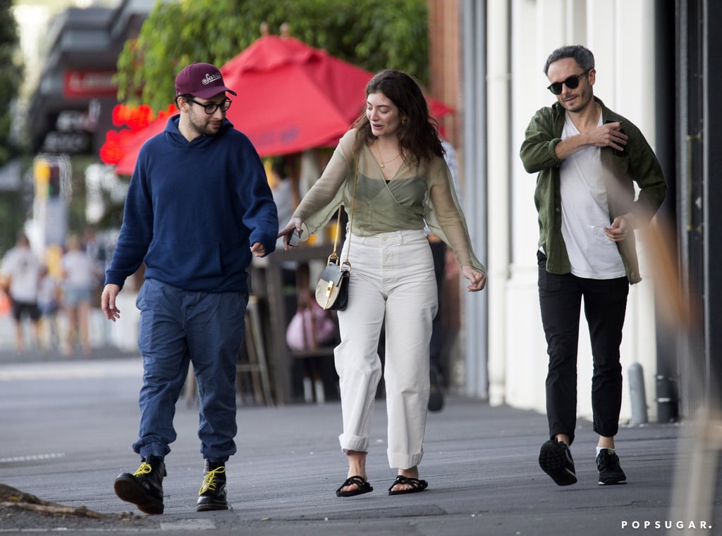 Lorde and Jack Antonoff Walking in New Zealand Feb. 2018